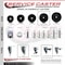 Service Caster 5 Inch Phenolic Wheel Swivel 58 Inch Threaded Stem Caster with Brake SCC SCC-TS20S514-PHS-PLB-58212 - alternate 3